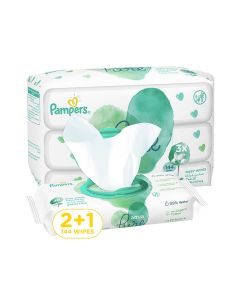 Aqua Pure Baby Wipes Made With 99% Pure Water 144 Wipe Count