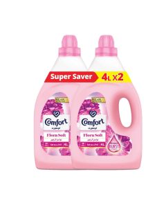 Flora Soft Fabric Softener Pack Of 2 4Liters