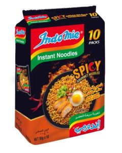 Spicy Curry Fried Noodles 90grams Pack of 10