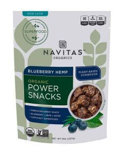 Blueberry Hemp Power Snacks - 227 Gram