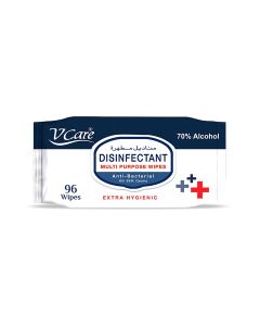 Disinfectant Multipurpose Wipes 96's 70% Alcohol