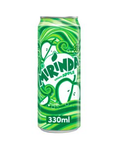 Carbonated Soft Drink Can Apple Green 330ml