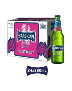 Malt Beverage Raspberry Flavour Glass Bottle 330ml Pack of 24