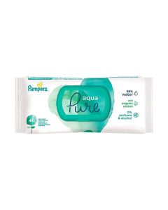 Aqua Pure Baby Wipes- 48 Count