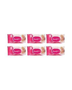 Pack Of 6 Alcohol Free Baby Wipes (80x6)