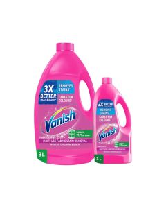Vanish Liquid Fabric Stain Remover 3L+1L FREE - Coloured & White Clothes