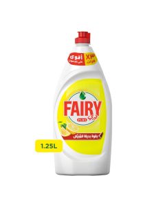 Plus Lemon Dishwashing Liquid With Alternative Power To Bleach 1.25Liters