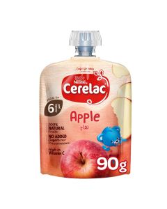 Cerelac Fruits Puree Pouch, Apple 90grams