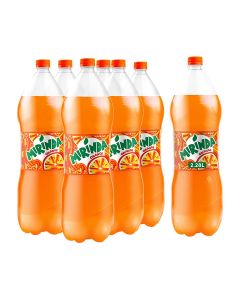 Orange Carbonated Soft Drink Plastic Bottle 2.28Liters Pack of 6