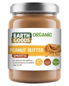 Organic Smooth Peanut Butter 400grams