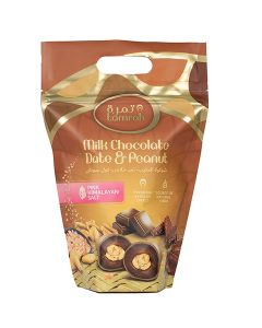 Milk Chocolate With Date And Peanut Bag 500grams