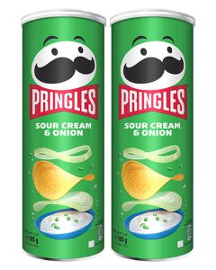 Sour Cream And Onion Flavoured Chips 165grams Pack of 2