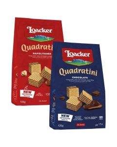 Quadratini Wafers 125grams Pack of 2