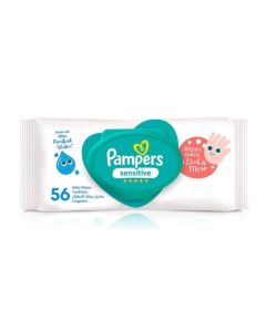 Pampers Sensitive Protect Baby Wipes, 56 Wipes