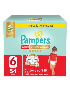 Ultimate Comfort Pants Diapers Size 6 16+kg - 54 Count