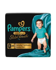 Luxurious Skin Touch with Luxurious Velvety Softness Inside Out Size 5 11-16kg Premium Diapers For Toddlers