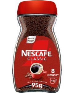 Nescafe Classic Instant Coffee Jar 95ggrams Single
