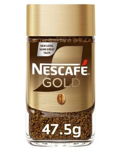 Nescafe Gold Instant Coffee Jar 12 x 47.5g 47.5g * 12grams Pack of 12