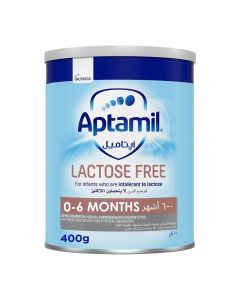 Lactose-Free Infant Formula Milk From 0-6 Months 400gm Plain 400gmgrams Pack of 10