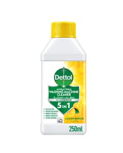 Washing Machine Cleaner 5-in-1, Lemon Breeze, Detergent Drawer & Laundry Drum Descaler Lemon 250ml