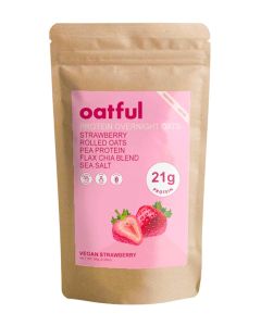 Strawberry Protein Overnight Oats