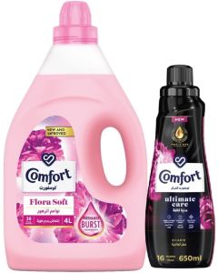 Comfort Concentrated Fabric Softener Flora Soft & Charm
