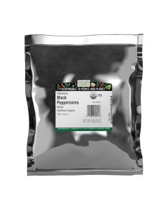 Frontier Coop Black Peppercorns Whole 1lb Bulk Bag Tellicherry Black Pepper Organic Peppercorns for Grinder Refill Cooking Pickling and More 16 Ounce Pack of 1