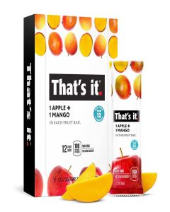 That'S It Fruit Bar - Apple And Mango - Case Of 12 - 1.2 Oz