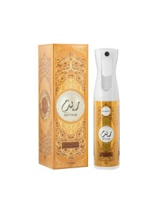 Hamidi Rhythm Air & Fabric Freshener Spray 320ml – Pear, Bergamot, Lotus, Jasmine & Musk Fragrance, Long-Lasting Odor Neutralizer for Home, Office, Curtains & Upholstery