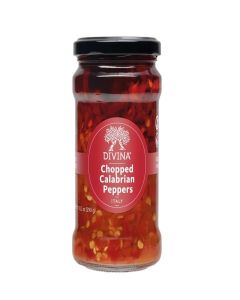 Divina Chopped Calabrian Peppers, 10.6 Oz.