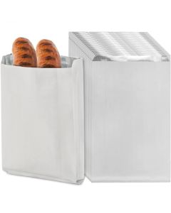 DEAYOU 150 Pack Foil Hamburger Wrappers 4 LB Insulated Aluminum Foil Sandwich Wrap Sleeves Grease Resistance Paper Foil Hot Dog Bags for Fast Food Food Truck Serving BBQ 63 x 15 x 10