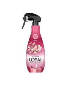 Loyal Magnolia & Marshmallow Fragrance Concentrated Air Freshener For Home, Office, Inside Car, 450ml, Noon