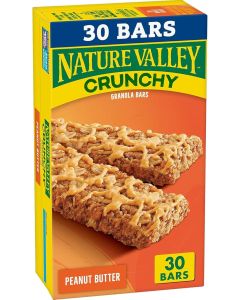Nature Valley Crunchy Peanut Butter Granola Bars - 30 Count
