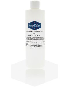 AmeriColor Bright White Soft Gel Paste Food Color, 20 Ounce