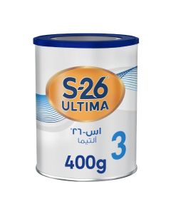 S-26 Ultima 3 Ultima Stage 3, 1-3 Years, Hypoallergenic Growing-up Formula based on Cow's Milk for Toddlers at Risk of Allergy From 1 - 3 years , 400g