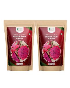Dragon Fruit Powder Pink Pitaya Powder For Baking & Drinks Rich in Antioxidants Ideal for Smoothies Baking and Health Drinks 2X500gm