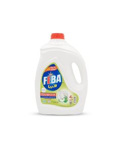 FEBA Dishwashing Liquid - Apple - Powerful Grease-Cutting Dish Soap - 4KG - Kitchen Cleaner for Dishes, Cookware & Glassware