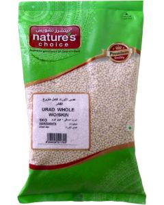 Natures Choice Urad Whole Without Skin, 1 Kg