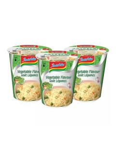 Indomie Vegetable Flavor Instant Cup Noodles- 3X60gms