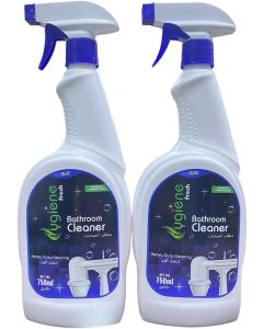 Hygiene Fresh Bathroom Cleaner - Heavy Duty Cleaning, 750ml (Pack of 2)