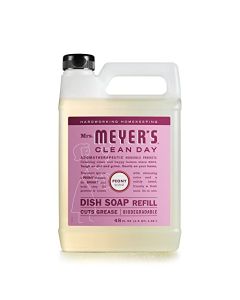 MRS MEYERS CLEAN DAY Liquid Dish Soap Refill Biodegradable Formula Peony 48 fl oz