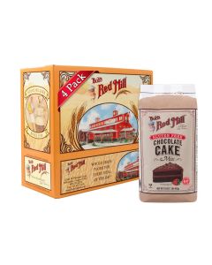 Bobs Red Mill Gluten Free Chocolate Cake Mix 16 ounce Pack of 4