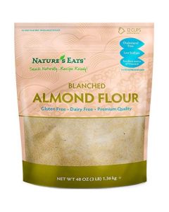 Natures Eats Blanched Almond Flour 48 Ounce Packaging may vary