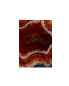 3D Rose TWL_231721_1 Banded Agate Rust Colored Towel 15 x 22