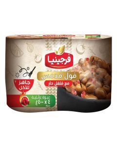 Virginia Fava Beans Spicy 400Gm (4 Pack)