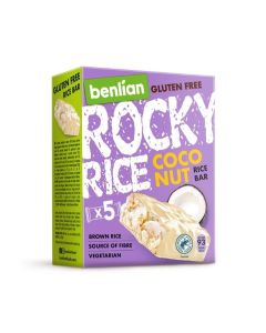 Benlian Rocky Rice Bars Coconut 5x18g