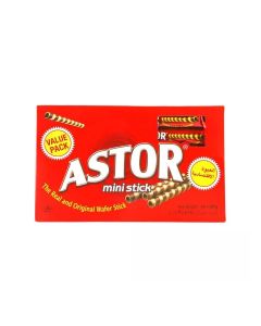 Astor Mini Wafer Chocolate sticks- 14X20gms