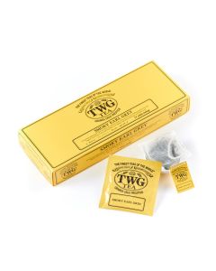 Smoky Earl Grey / Black Tea / Bergamot / 15 Hand Sewn Cotton Tea Bags / Gift Set