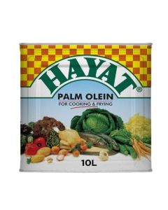 Hayat Palm Olein Vegetable Oil - 10 Liters
