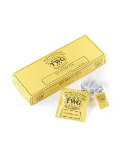 TWG Tea / 1837 Green Tea / Green Tea / Strawberry & Caramel / 15 Hand Sewn Cotton Teabags / Gift Set
